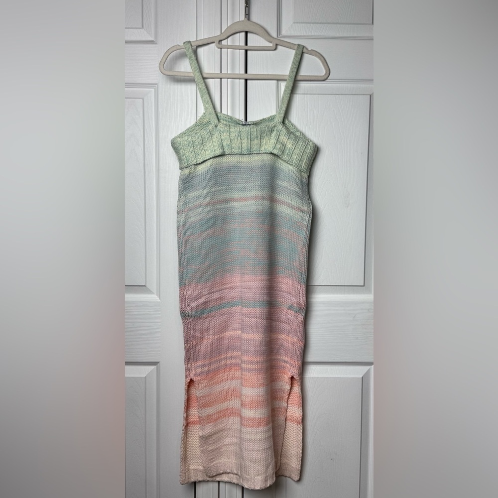 Anthropology 525 America Colorful Knit Dress Multi Color Size Small NWT - Picture 4 of 13